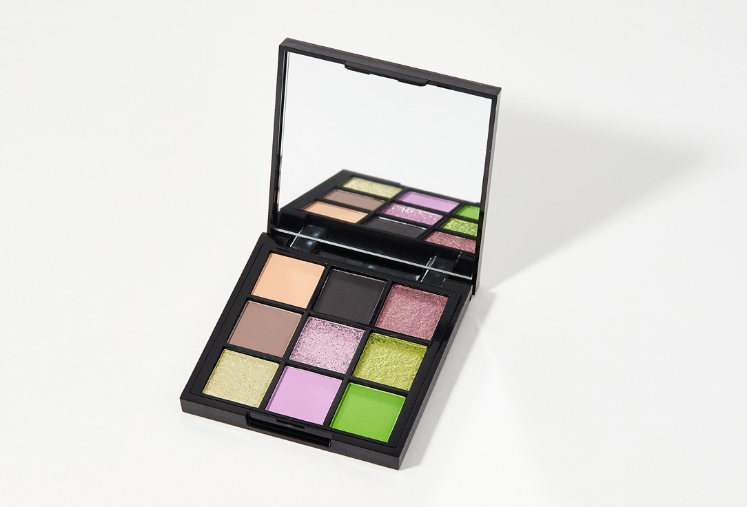 7DAYS Eyeshadow palette Dark Side 02, Magic poison 9 g 7DAYS Eyeshadow palette Dark Side