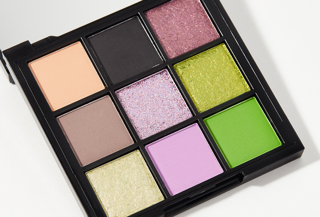 7DAYS Eyeshadow palette Dark Side 02, Magic poison 9 g 7DAYS Eyeshadow palette Dark Side