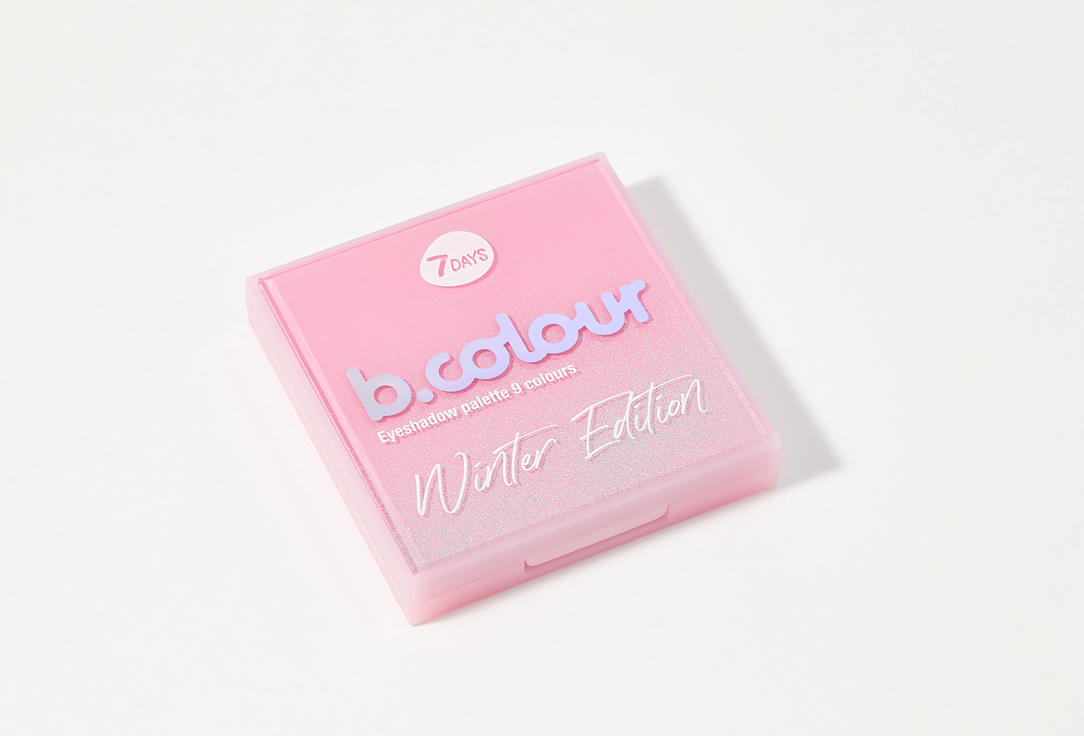 7DAYS Eyeshadow palette b.colour Winter Edition