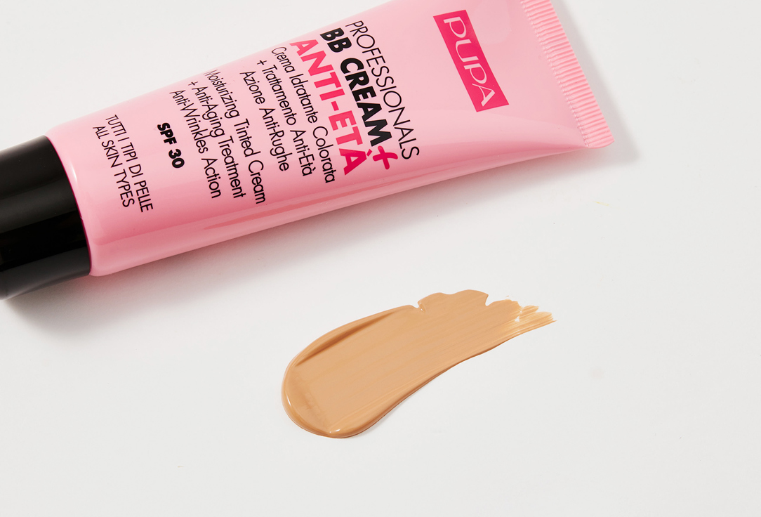 Pupa Moisturizing & Smoothing Primer-Foundation SPF30 BB Cream + Antietà