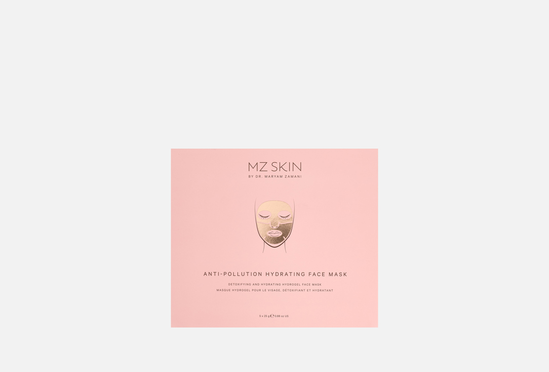MZ SKIN Face sheet mask Anti-Pollution 5 pcs MZ SKIN Face sheet mask Anti-Pollution