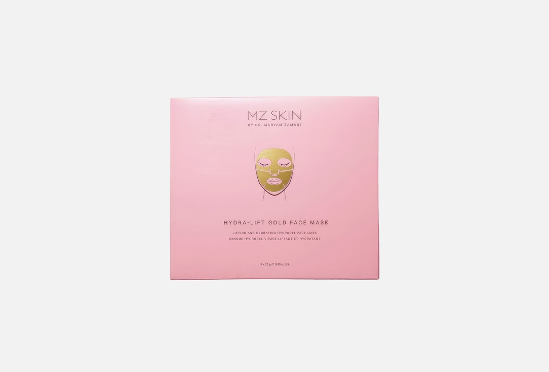 MZ SKIN Face sheet mask Hydra-Lift Gold