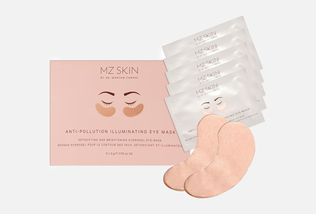 MZ SKIN Eye mask Anti-Pollution Illuminating 5 pcs MZ SKIN Eye mask Anti-Pollution Illuminating