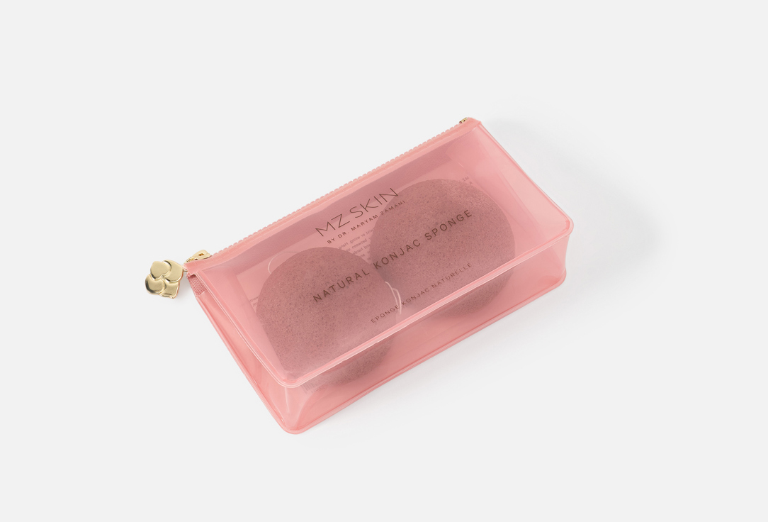 MZ SKIN face cleansing sponge Konjac Sponge 1 pcs MZ SKIN face cleansing sponge Konjac Sponge