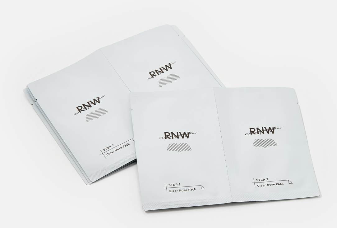 RNW Набор очищающих масок для носа 2 STEP Clear Nose Pack
