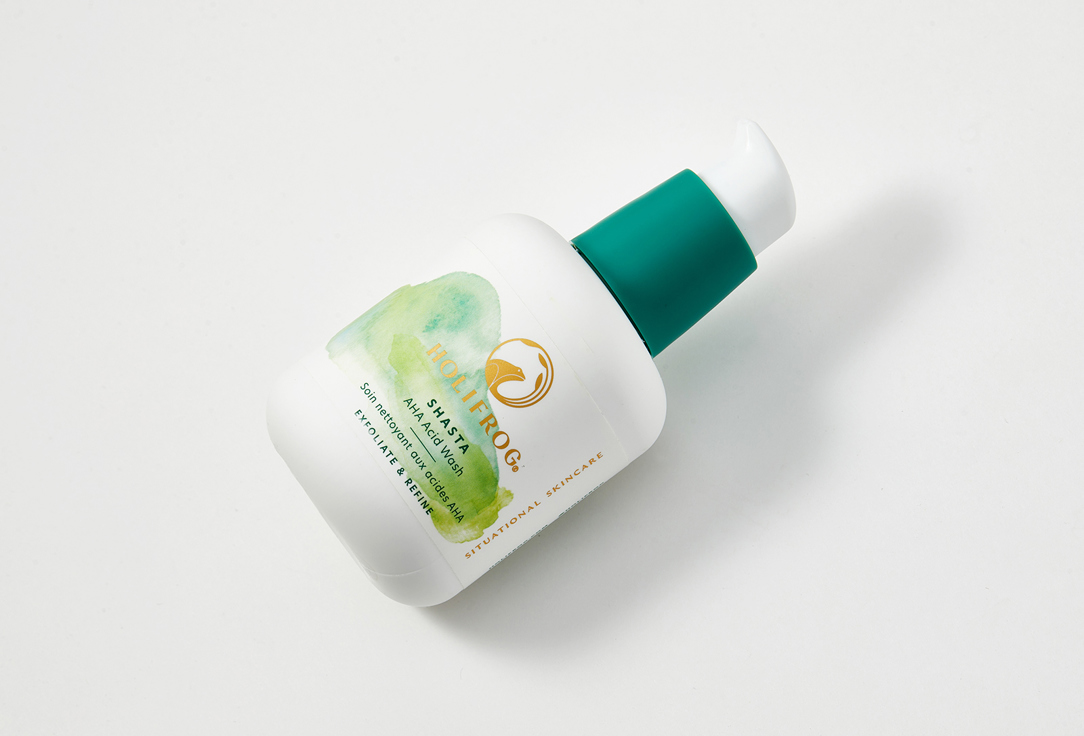 HoliFrog Exfoliating AHA face wash Shasta AHA 150 ml HoliFrog Exfoliating AHA face wash Shasta AHA