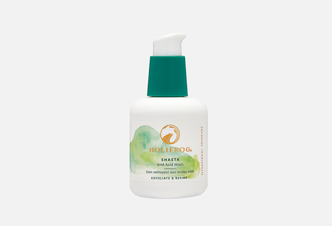 HoliFrog Exfoliating AHA face wash Shasta AHA 150 ml HoliFrog Exfoliating AHA face wash Shasta AHA