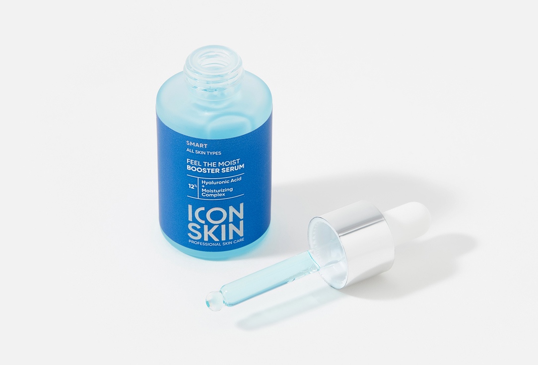 ICON SKIN Moisturizing face serum Feel the Moist booster serum 30 ml ICON SKIN Moisturizing face serum Feel the Moist booster serum