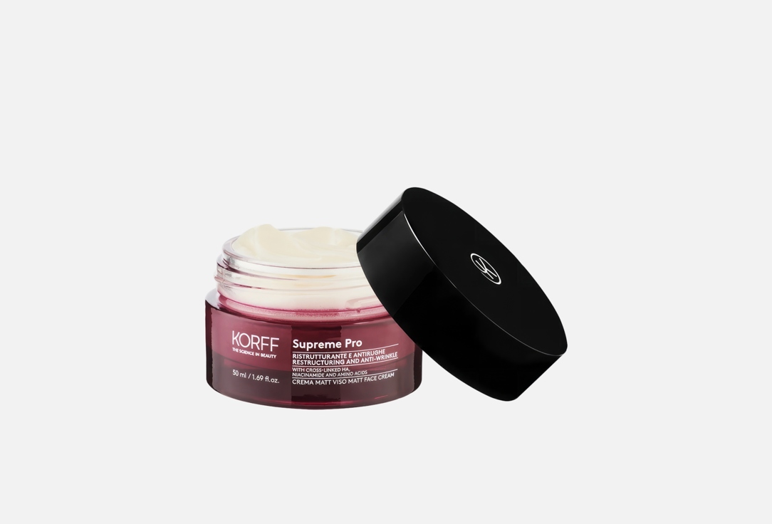 KORFF Restructuring & Anti-wrinkle face cream Supreme Pro Matt face Cream 50 ml KORFF Restructuring & Anti-wrinkle face cream Supreme Pro Matt face Cream