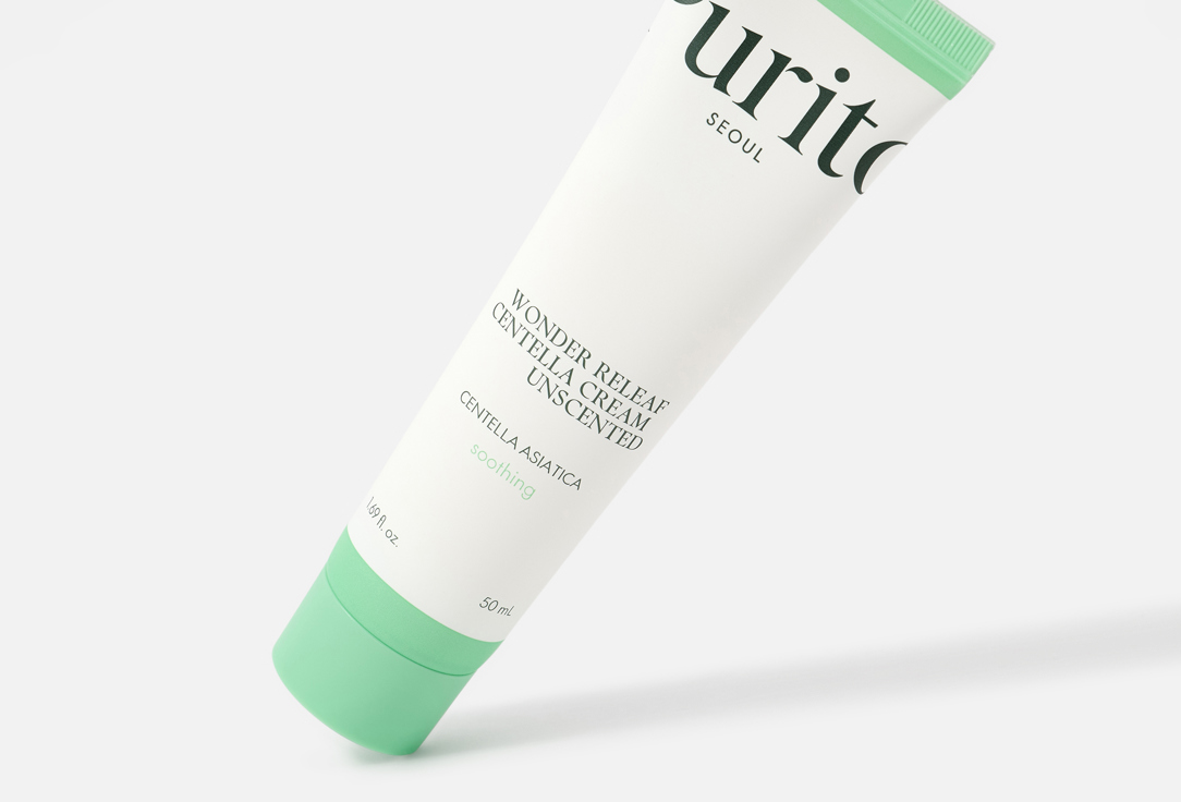 Purito Unscented soothing face cream Wonder Releaf Centella