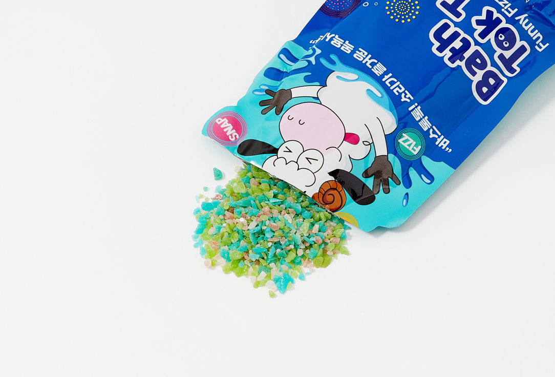 Snow Buddy Bath salt Tok Tok Blue