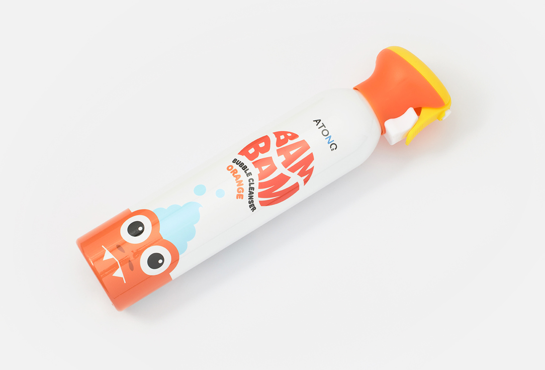 ATONO2 Baby face and body wash Bam bam bubble orange 300 ml ATONO2 Baby face and body wash Bam bam bubble orange