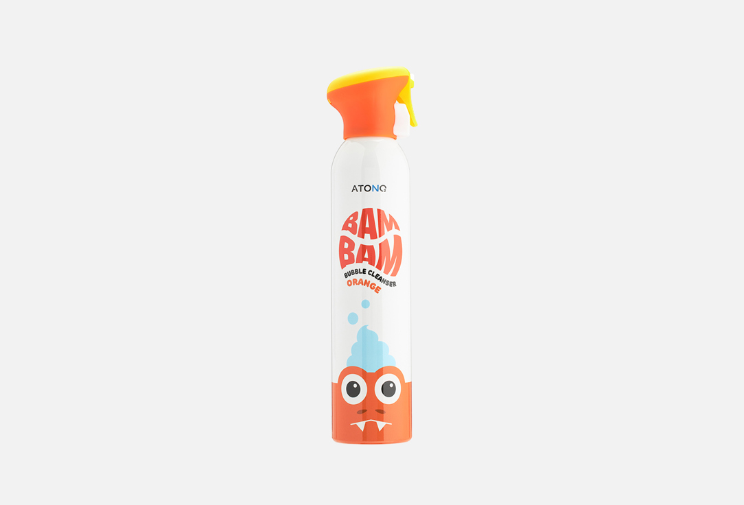 ATONO2 Baby face and body wash Bam bam bubble orange 300 ml ATONO2 Baby face and body wash Bam bam bubble orange