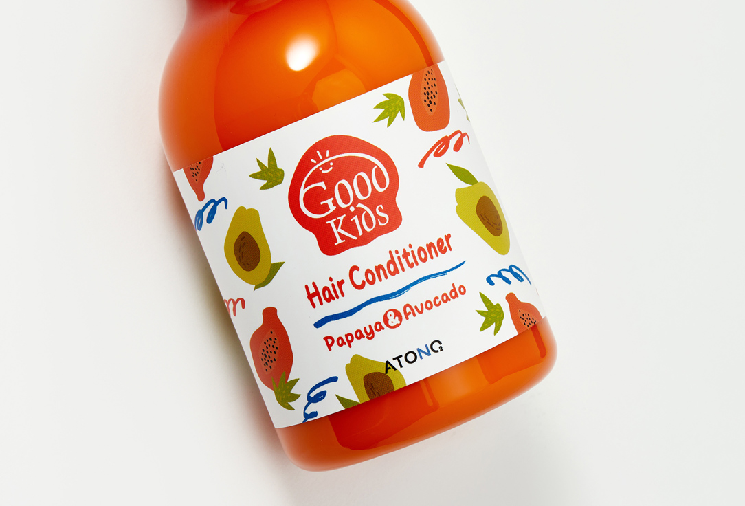 ATONO2 Baby hair conditioner Good kids papaya & avocado 320 g ATONO2 Baby hair conditioner Good kids papaya & avocado