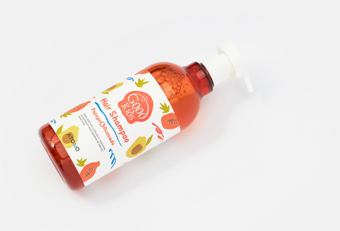 ATONO2 Baby hair shampoo Good kids papaya & avocado 500 g ATONO2 Baby hair shampoo Good kids papaya & avocado