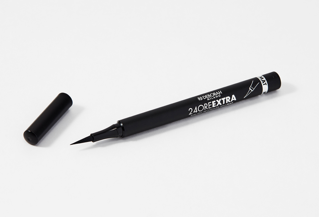 DEBORAH MILANO waterproof matte liquid eyeliner pen 24ORE EXTRA Black 1.5 g DEBORAH MILANO waterproof matte liquid eyeliner pen 24ORE EXTRA