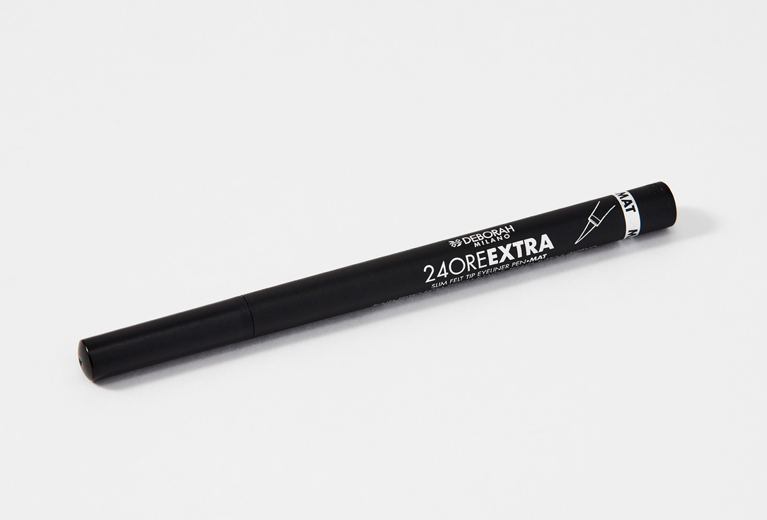 DEBORAH MILANO waterproof matte liquid eyeliner pen 24ORE EXTRA Black 1.5 g DEBORAH MILANO waterproof matte liquid eyeliner pen 24ORE EXTRA