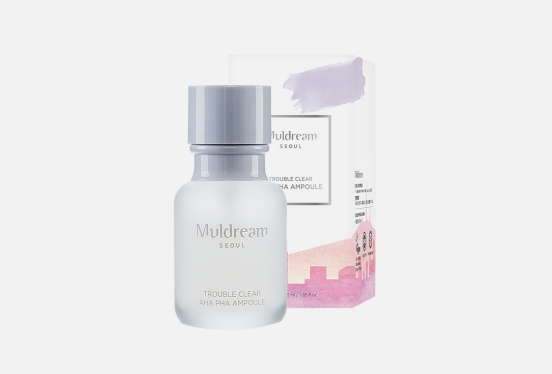 Muldream AHA PHA  Face ampoule Trouble Clear