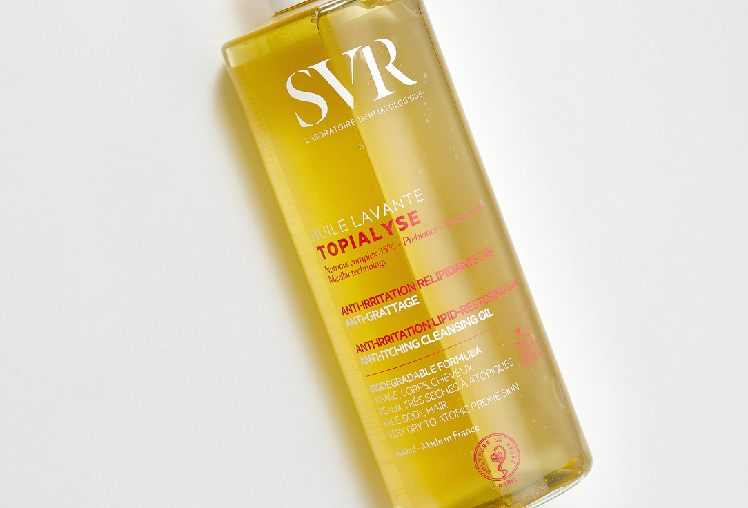 SVR Nourishing Shower Oil HUILE LAVANTE TOPIALYSE