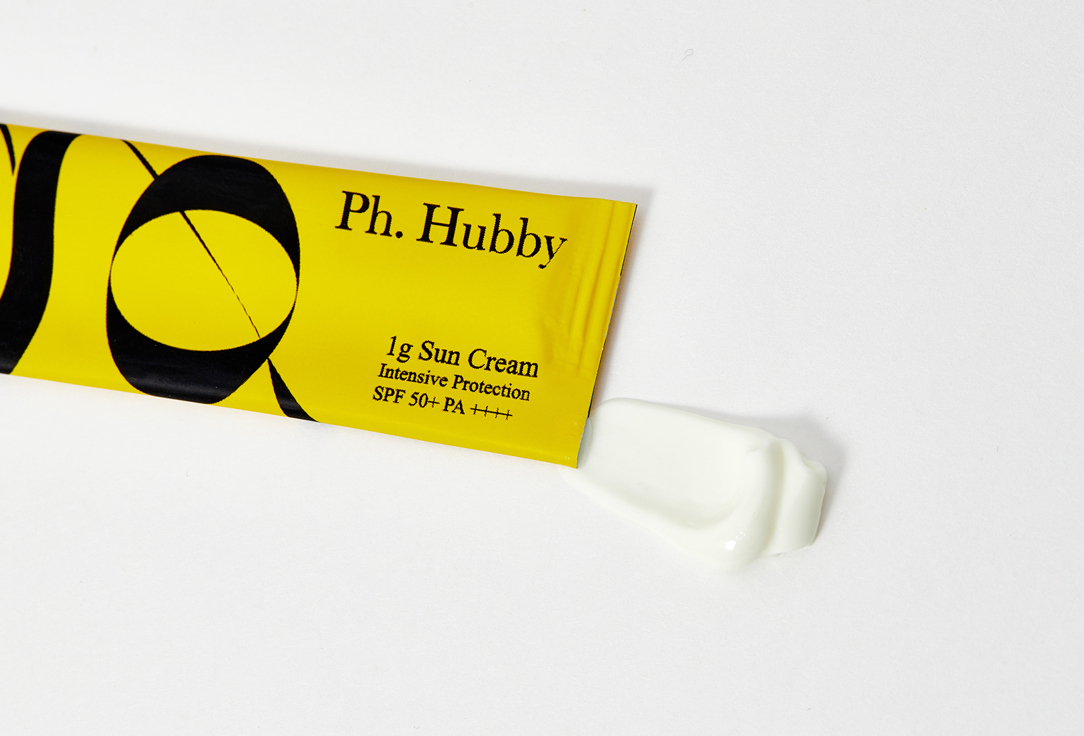 Ph.Hubby Солнцезащитный крем для лица SPF 50+ PA++++ 1g Sun Cream Intensive Protection 1 г Ph.Hubby Солнцезащитный крем для лица SPF 50+ PA++++ 1g Sun Cream Intensive Protection