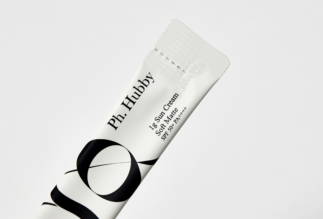 Ph.Hubby Матирующий солнцезащитный крем для лица SPF 50+ PA++++ 1g Sun Cream Soft Matte 1 г Ph.Hubby Матирующий солнцезащитный крем для лица SPF 50+ PA++++ 1g Sun Cream Soft Matte