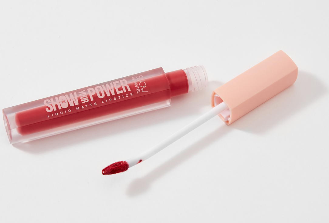 Pastel Cosmetics Matte Liquid Lipstick Show Your Power 605 4.1 g Pastel Cosmetics Matte Liquid Lipstick Show Your Power