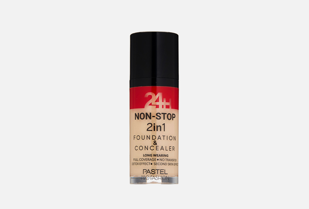 Pastel Cosmetics Тональная основа Profashion 24H Non-stop 2in1