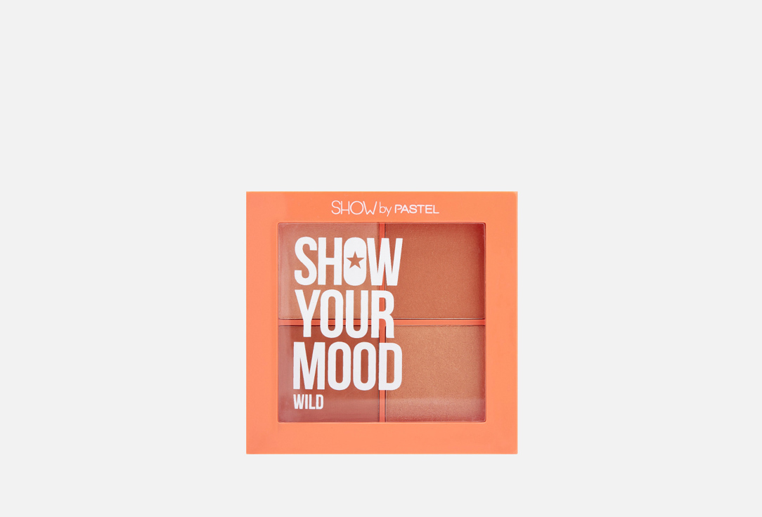 Pastel Cosmetics Satin Blush Palette Show Your Mood