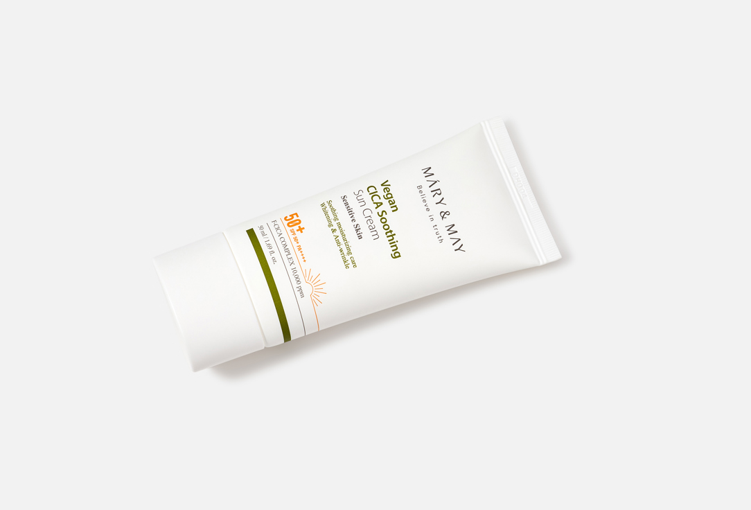 Mary&May Sun cream spf50+ pa++++ Cica soothing