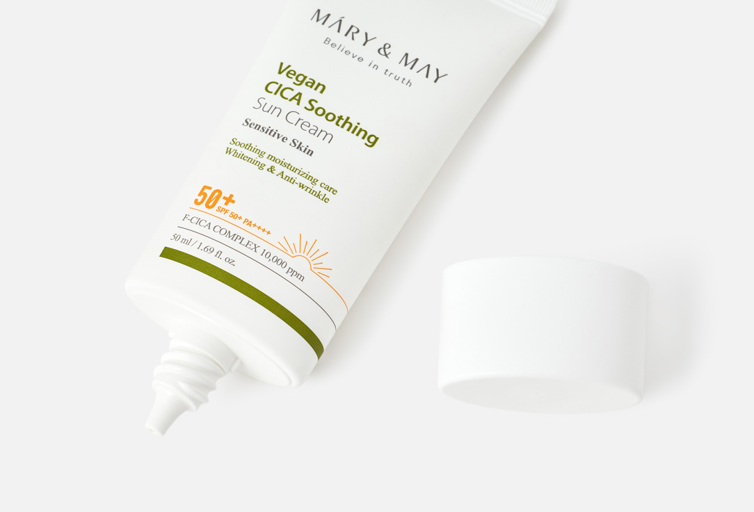 Mary&May Sun cream spf50+ pa++++ Cica soothing