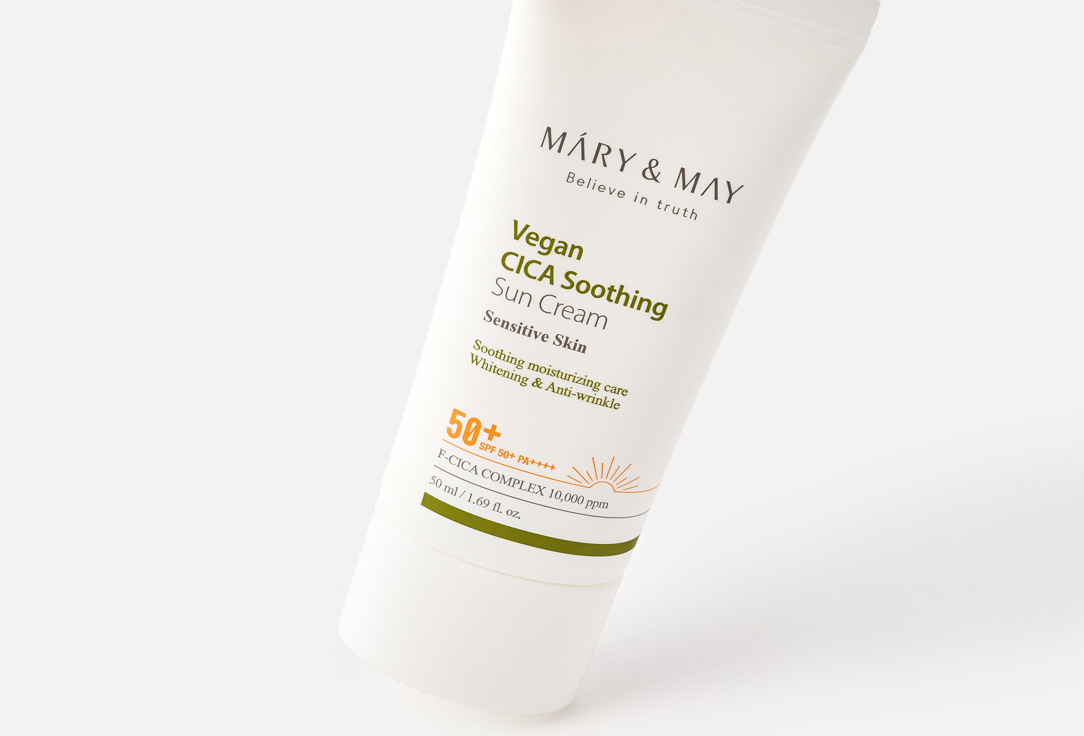Mary&May Sun cream spf50+ pa++++ Cica soothing