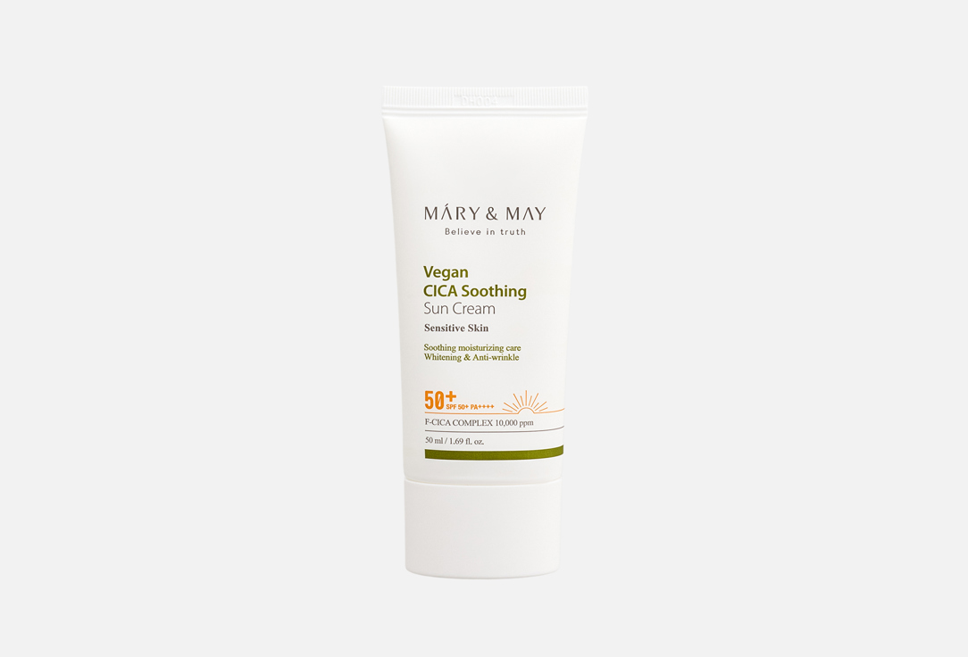 Mary&May Sun cream spf50+ pa++++ Cica soothing