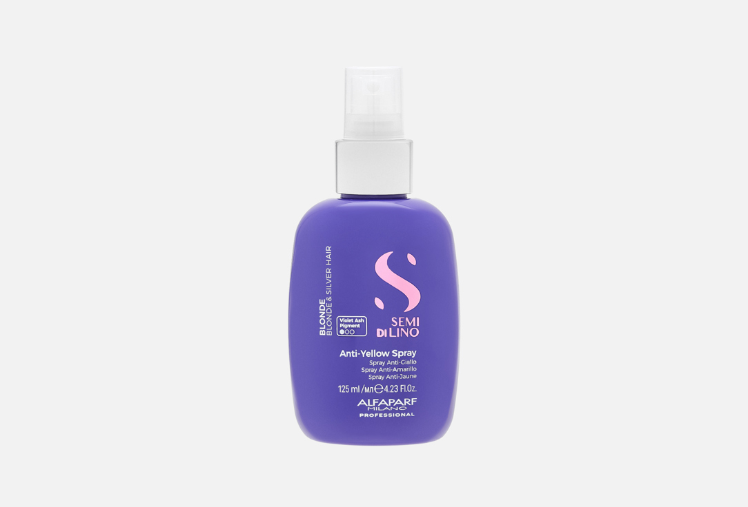 Alfaparf Milano Professional Hair spray Anti-Yellow Semi Dilino Blonde 125 ml Alfaparf Milano Professional Hair spray Anti-Yellow Semi Dilino Blonde