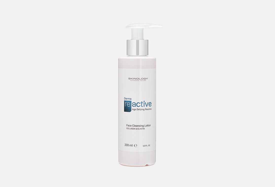 SKINOLOGY Face cleansing lotion Derma reactive collagen & elastin