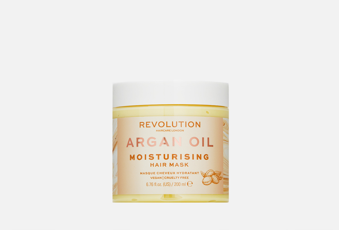 Revolution Haircare Moisturizing Hair Mask Argan Oil 200 ml Revolution Haircare Moisturizing Hair Mask Argan Oil