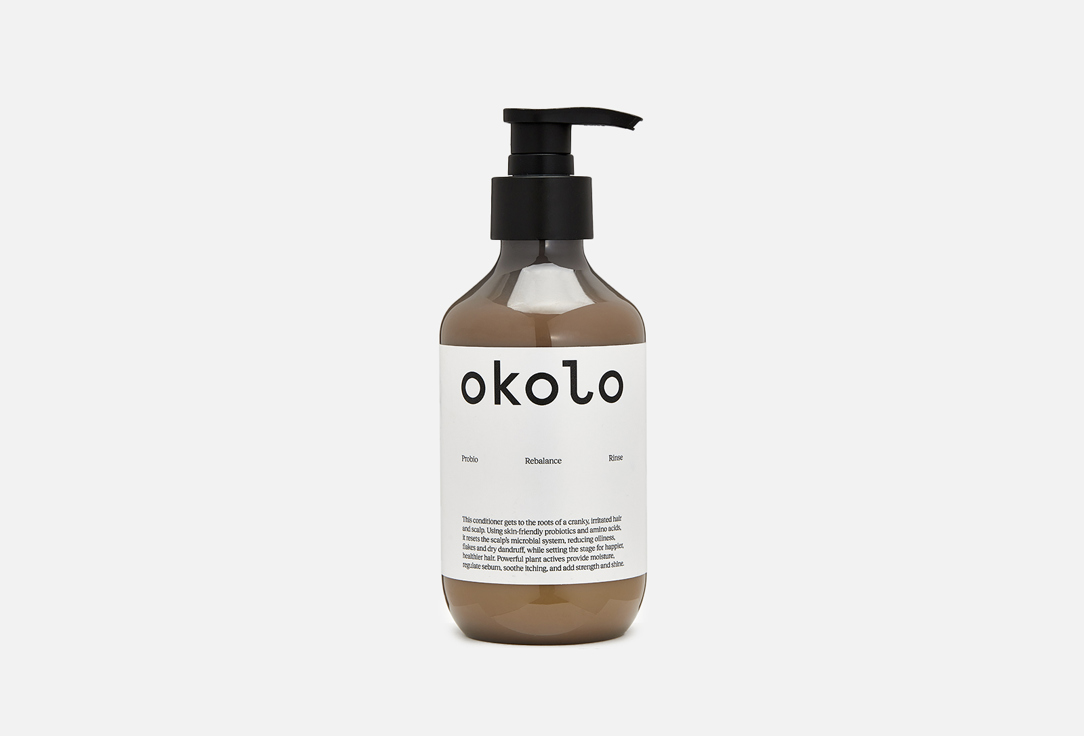 OKOLO Regulating calming scalp and hair conditioner Probio Rebalance Rinse