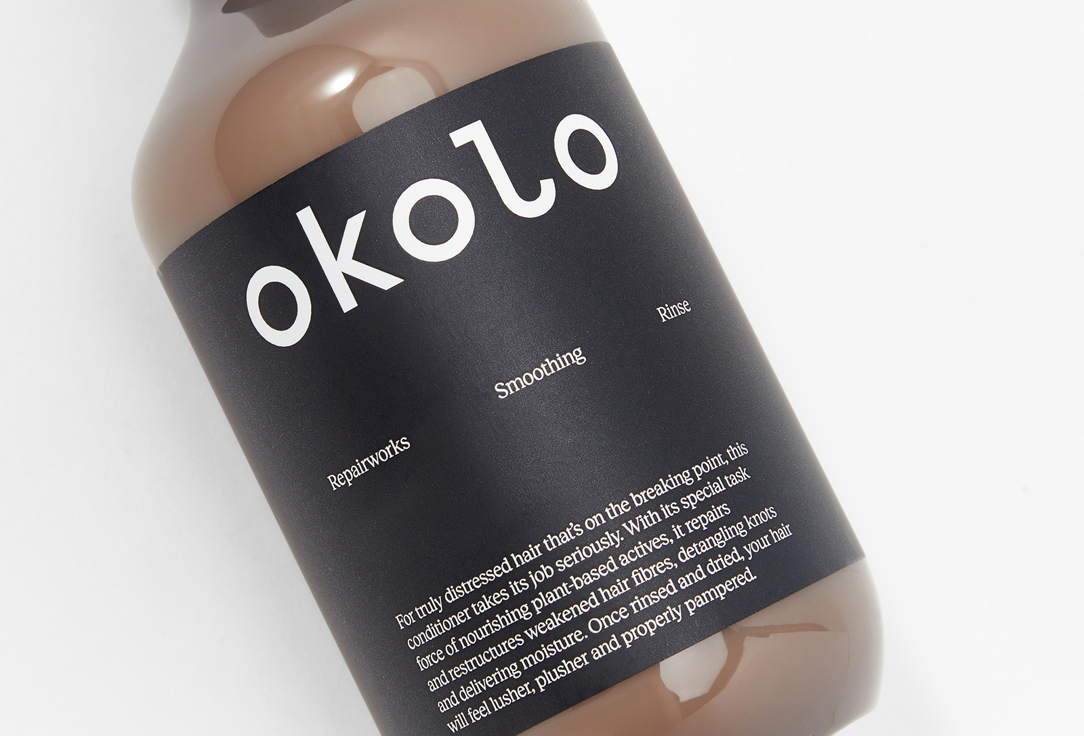 OKOLO In-depth nourishing conditioner for fragile hair Repairworks Smoothing Rinse