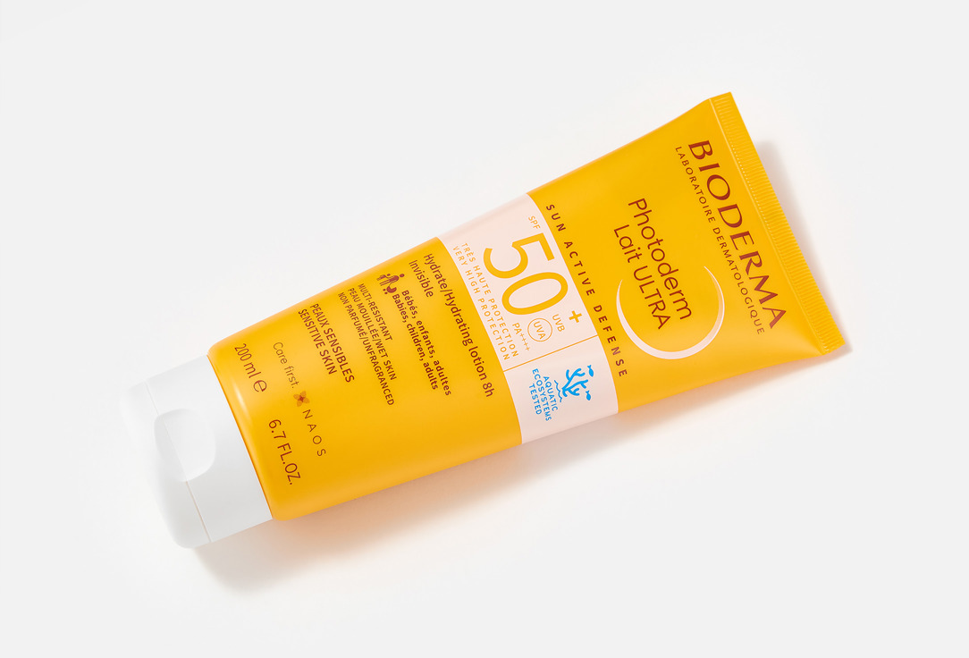 Bioderma Солнцезащитное молочко SPF50+ Photoderm Lait Ultra