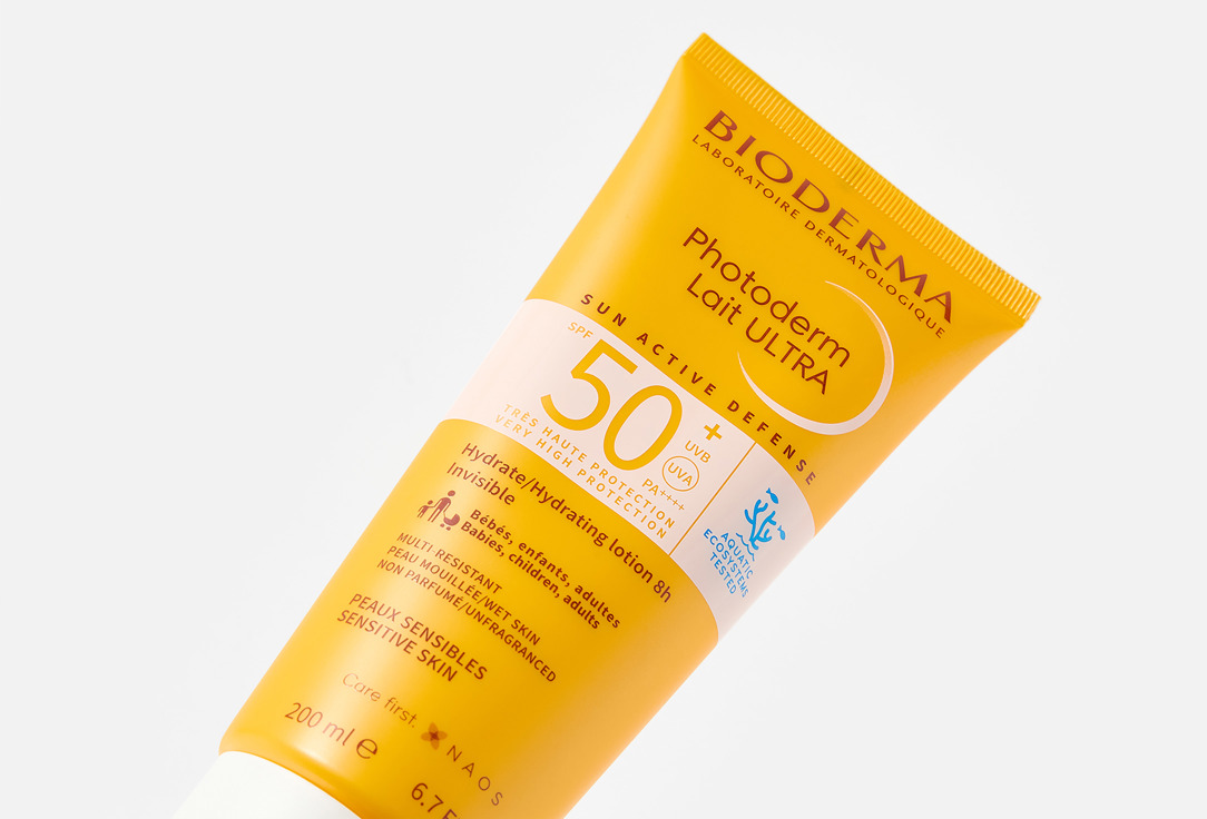 Bioderma Солнцезащитное молочко SPF50+ Photoderm Lait Ultra