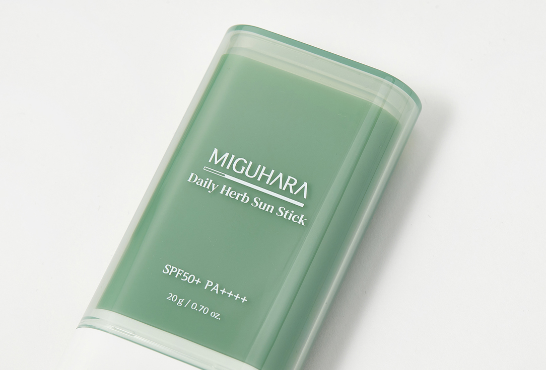 MIGUHARA Увлажняющий стик для лица SPF 50+ Daily Herb Sun Stick 20 г MIGUHARA Увлажняющий стик для лица SPF 50+ Daily Herb Sun Stick