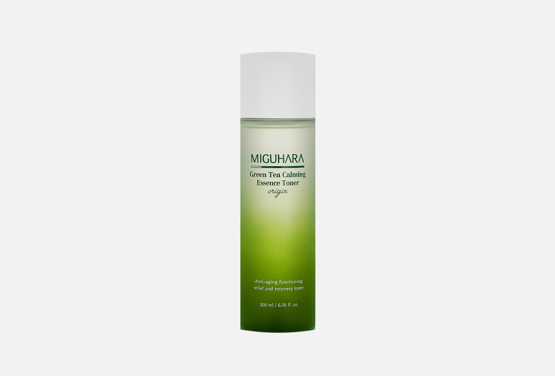 MIGUHARA Soothing Face Toner Green Tea Calming Essence Toner origin