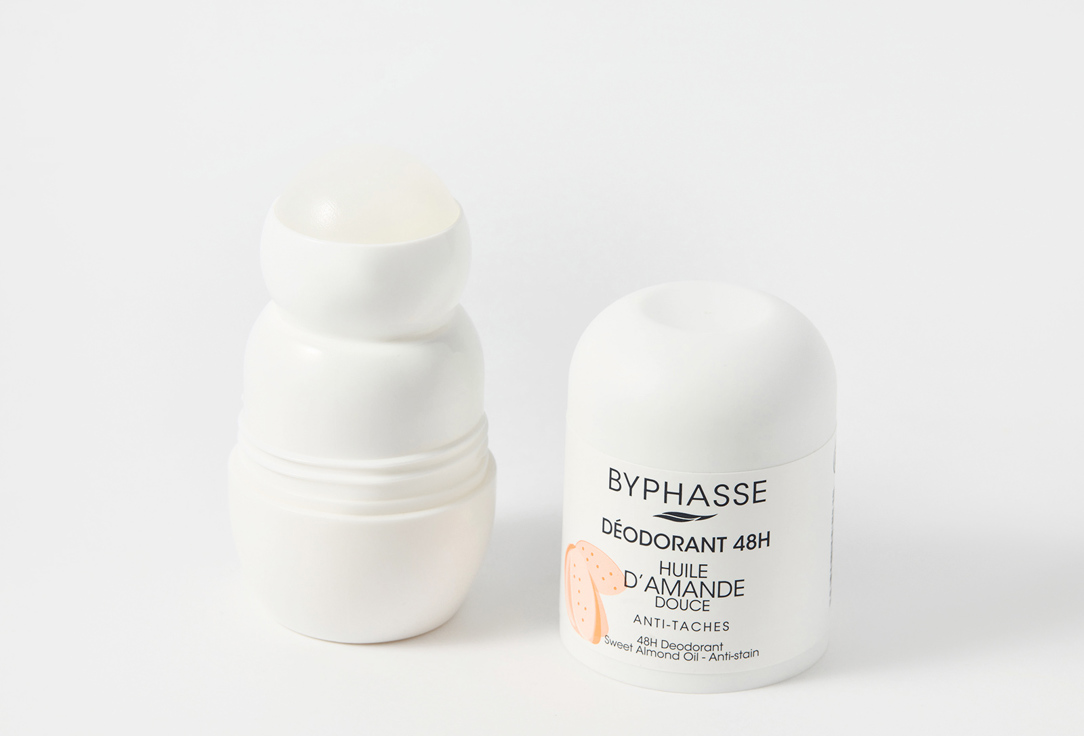 BYPHASSE 48H Roll-on Deodorant Sweet Almond Oil 50 ml BYPHASSE 48H Roll-on Deodorant Sweet Almond Oil