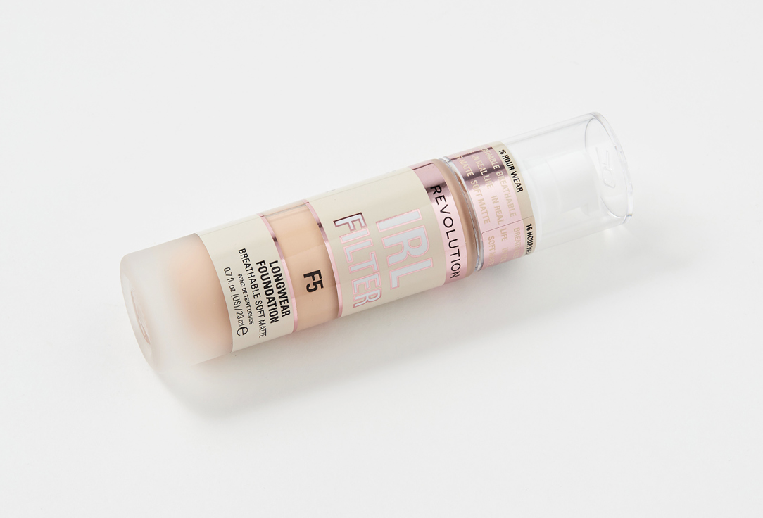 MakeUp Revolution Long-lasting Matte Liquid Foundation Irl Filter