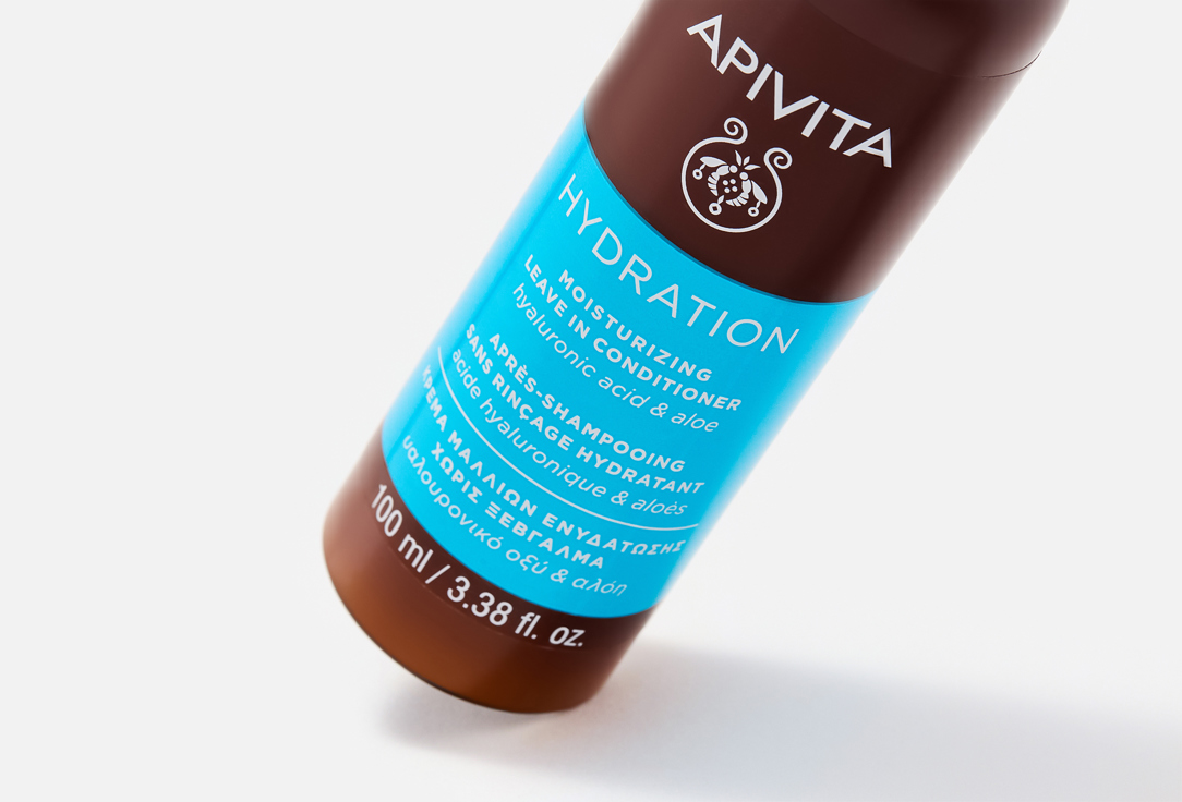 APIVITA Moisturizing Leave-In Conditioner Hyaluronic acid & aloe