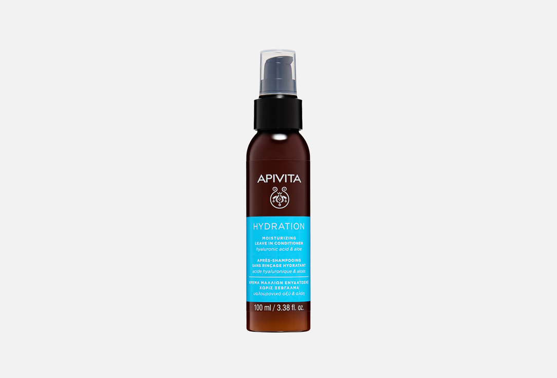 APIVITA Moisturizing Leave-In Conditioner Hyaluronic acid & aloe