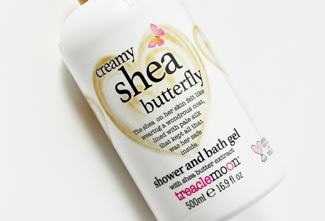 TREACLEMOON Perfumed Shower & Bath Gel Shea Butterfly 500 ml TREACLEMOON Perfumed Shower & Bath Gel Shea Butterfly