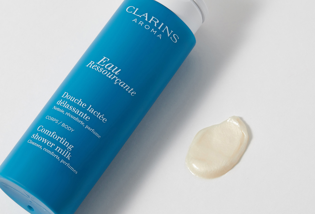 Clarins Успокаивающее молочко для душа MILK SHOWER EAU RESSOURCANTE