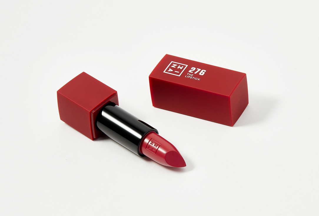3INA Semi-matte, buttery Lipstick The Lipstick 276, Dusty red 4.5 g 3INA Semi-matte, buttery Lipstick The Lipstick