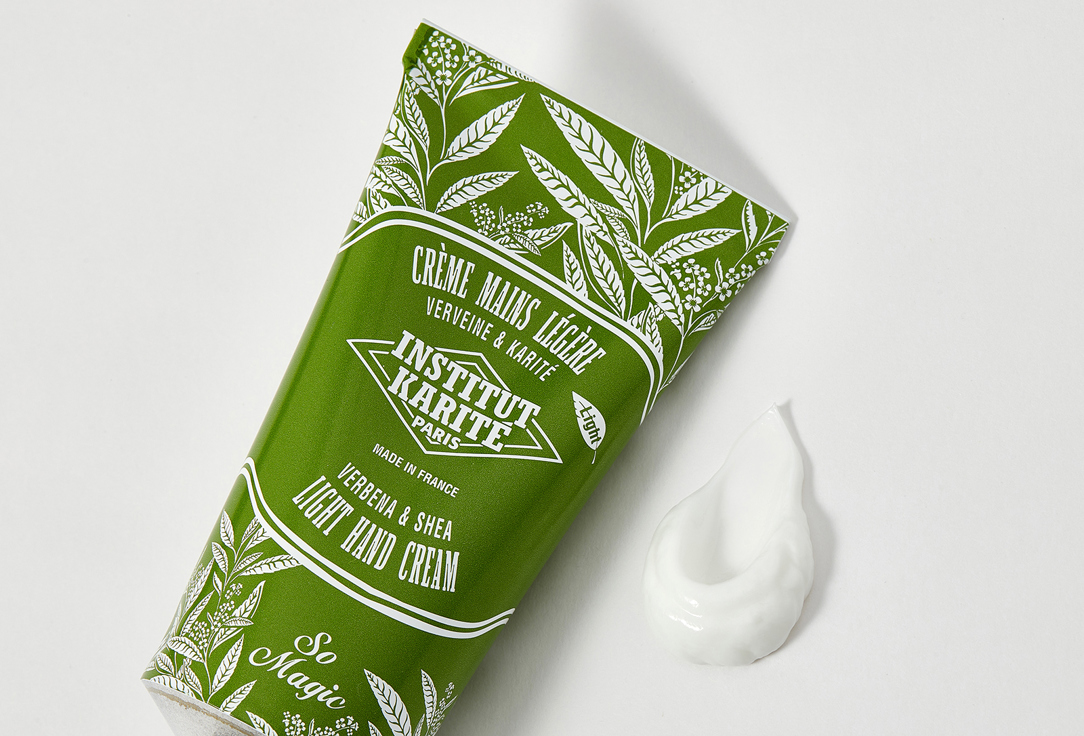 INSTITUT KARITE PARIS Softening & Repairing Hand Cream Light Hand Cream So Magic Verbena & Shea