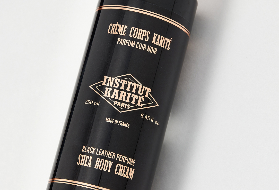 INSTITUT KARITE PARIS Nourishing Body Cream Shea Body Cream Black Leather 250 ml INSTITUT KARITE PARIS Nourishing Body Cream Shea Body Cream Black Leather